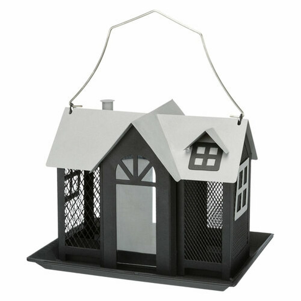 Vogelfutterhaus Trixie Schwarz 2 L 26 x 19 x 19 cm