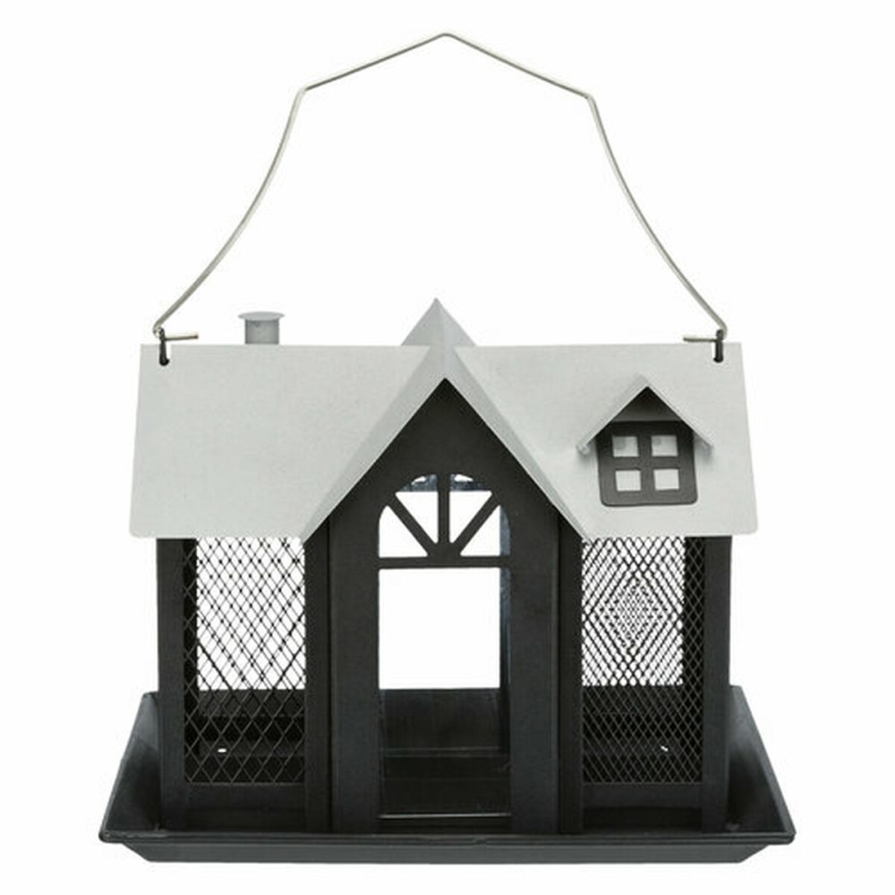 Mangeoire pour oiseaux Trixie Noir 2 L 26 x 19 x 19 cm