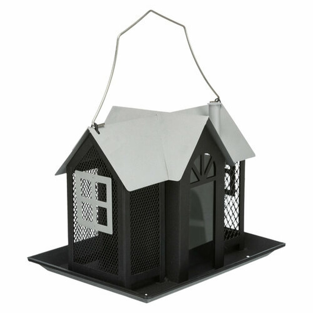 Mangeoire pour oiseaux Trixie Noir 2 L 26 x 19 x 19 cm