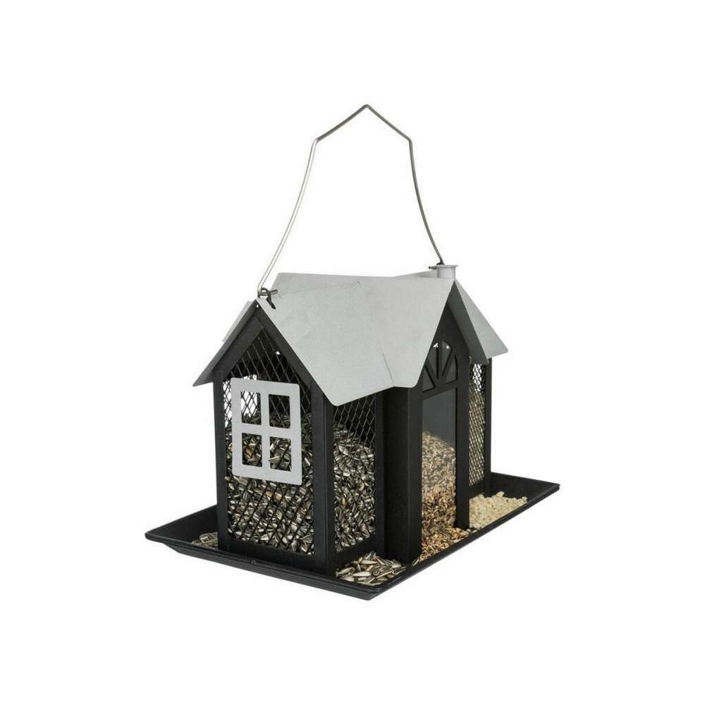 Mangeoire pour oiseaux Trixie Noir 2 L 26 x 19 x 19 cm