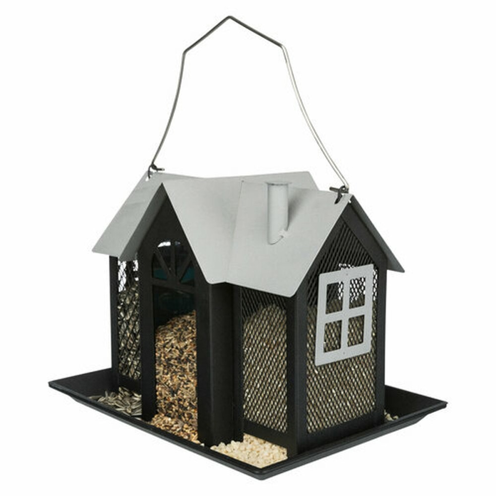 Mangeoire pour oiseaux Trixie Noir 2 L 26 x 19 x 19 cm