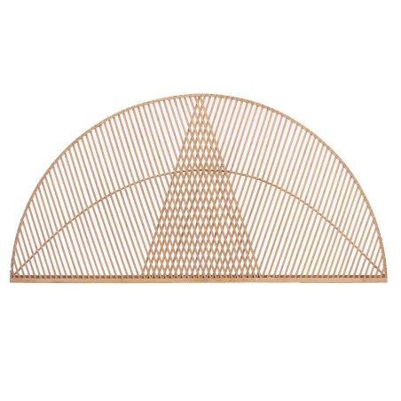 Tête de lit Triangle Marron Rotin 160 x 80,5 x 2 cm