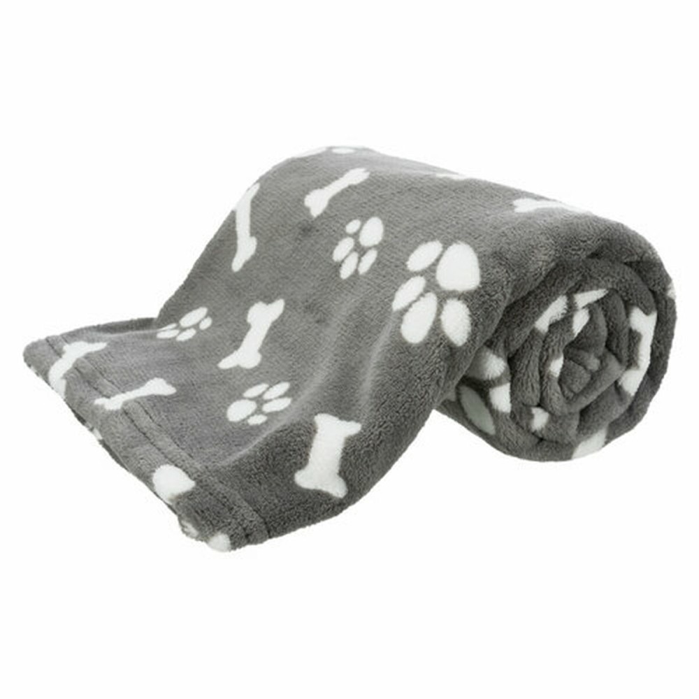 Pet blanket Trixie Kenny Grey Polyester 75 × 5 cm