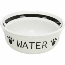 Pet feeding dish Trixie White Black 600 ml