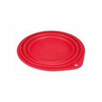 Mangeoir pour animaux Trixie 25012 Bleu Rouge Silicone