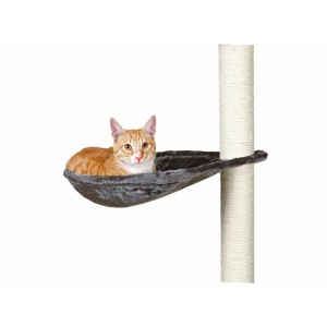 Hanging Cat Hammock Trixie Hammock Grey Metal