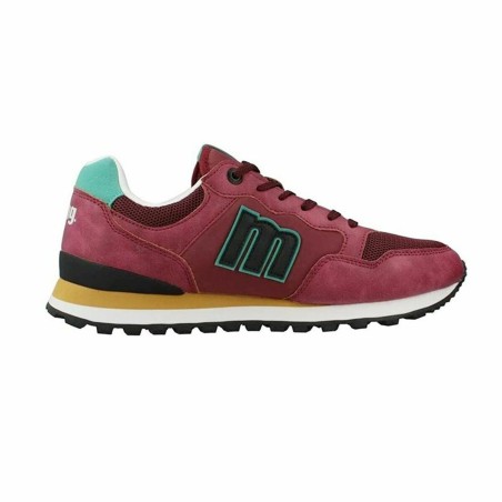 Chaussures casual homme Mustang Attitude Fable Rouge Bordeaux