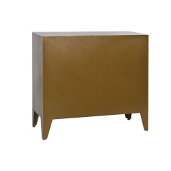 Chest of drawers Home ESPRIT Golden Metal Loft 78 x 34 x 70 cm