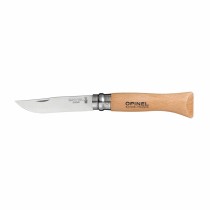 Messer Opinel Nº6 7 cm Edelstahl Buchenholz