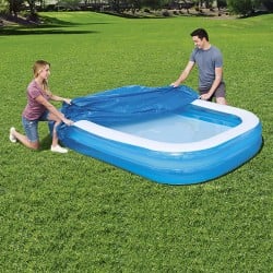 Poolabdeckung Bestway Blau 295 x 220 cm (1 Stück)