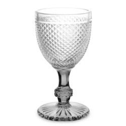 verre de vin Vivalto PR16809B/BHA6 SMOKE Transparent Anthracite verre 330 ml Diamant (6 Unités)