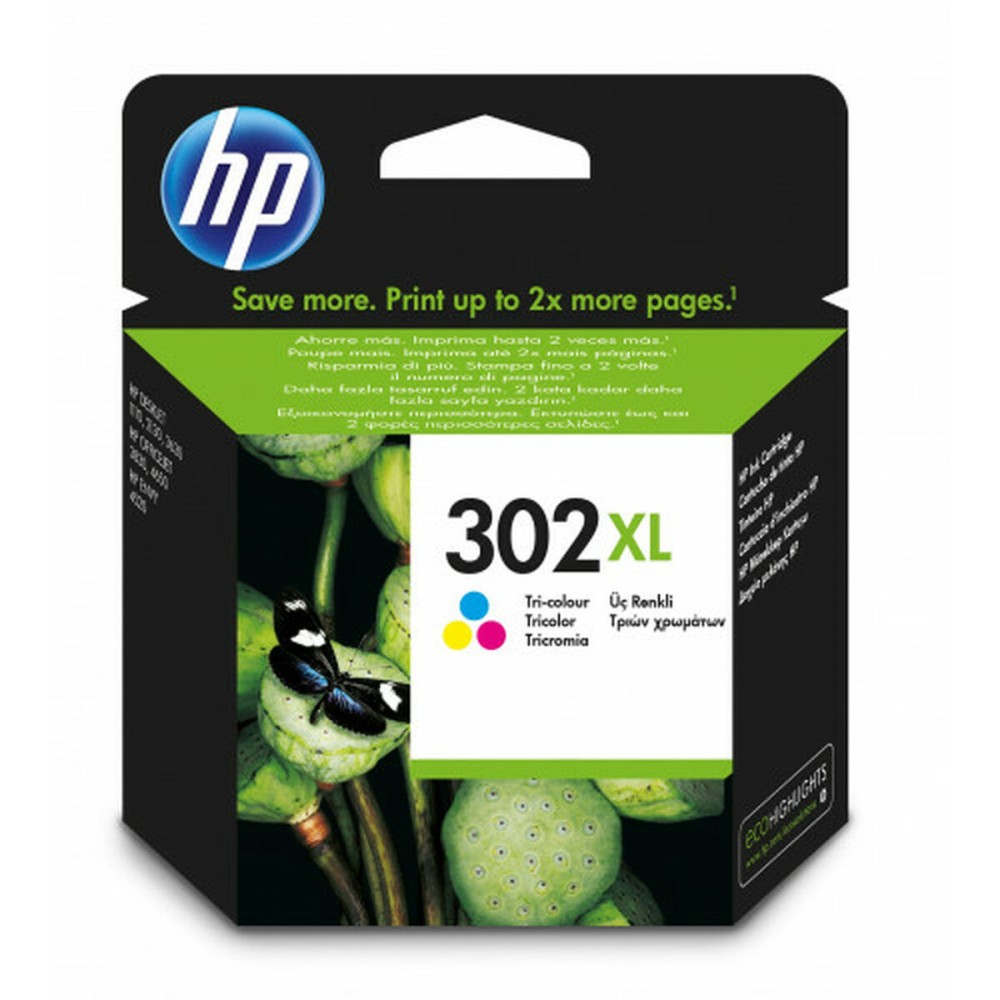 Original Ink Cartridge HP F6U67AE301 Multicolour Tricolour