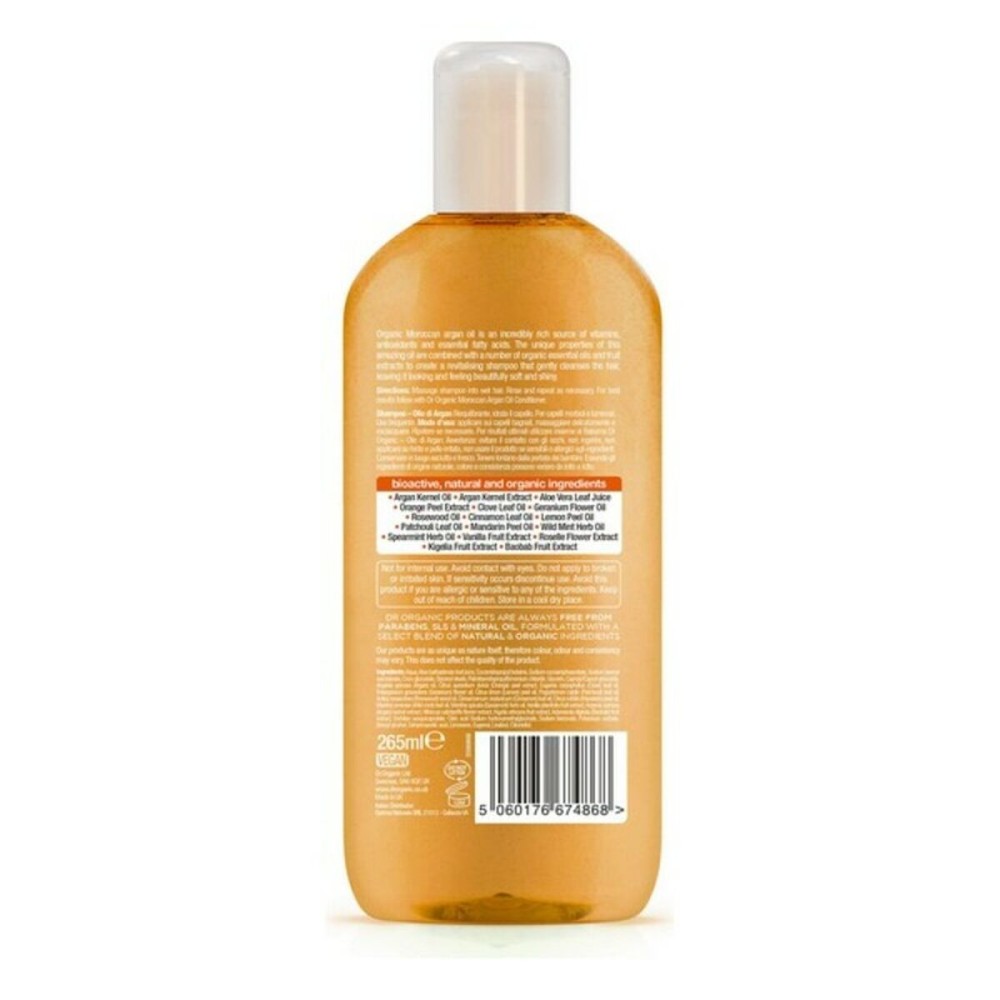 Revitalisierendes Shampoo Dr.Organic Argán 265 ml