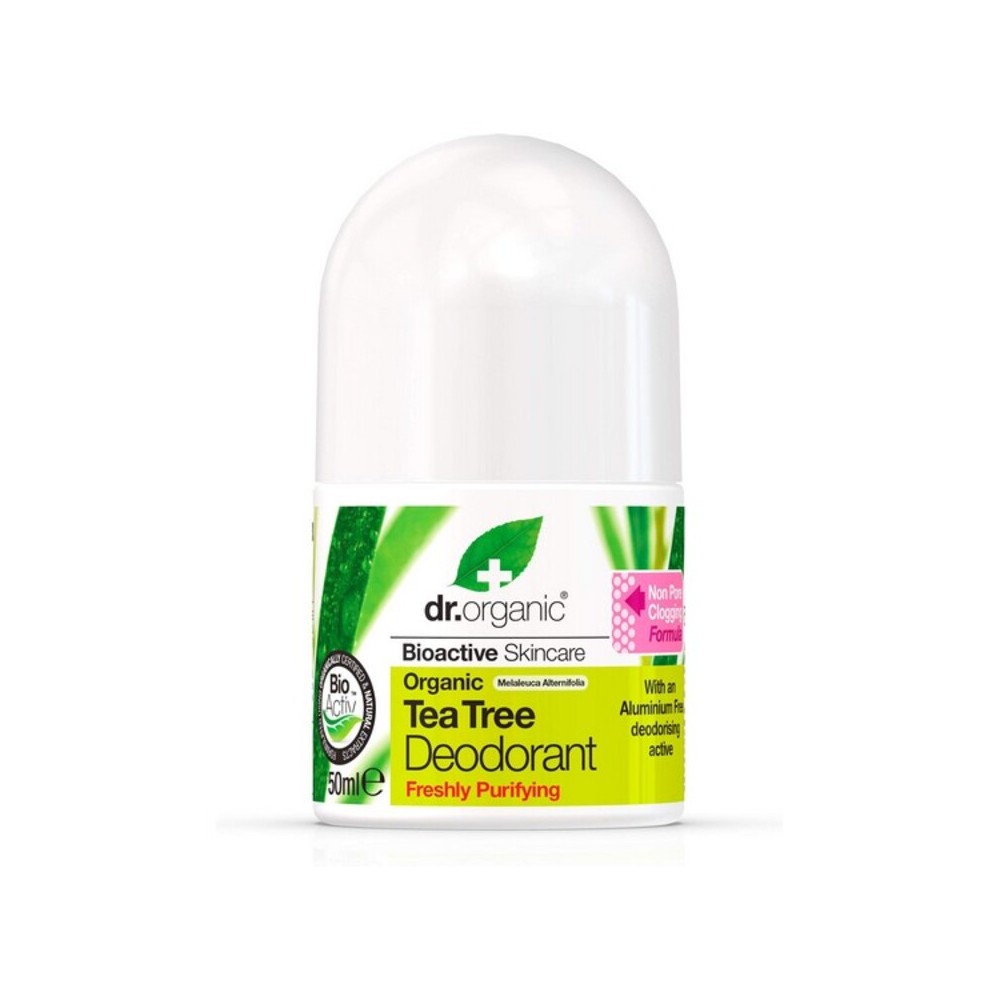 Déodorant Roll-On Dr.Organic DR00145 Arbre à thé 50 ml