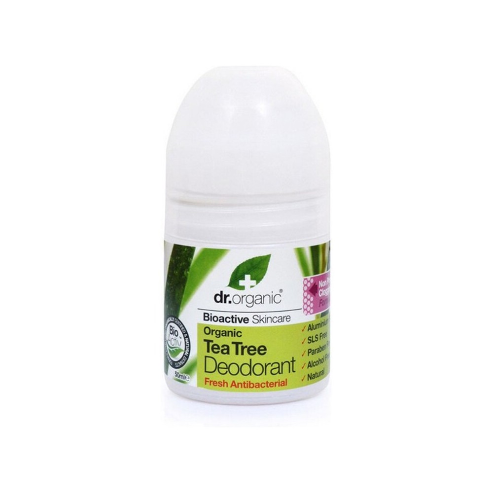 Déodorant Roll-On Dr.Organic DR00145 Arbre à thé 50 ml