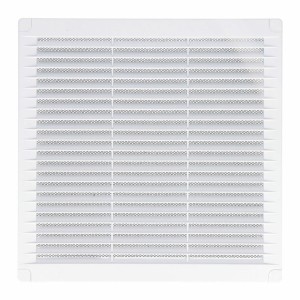 Grille de ventilation EDM 87704 Blanc 20 x 20 x 0,7 cm Moustiquaire