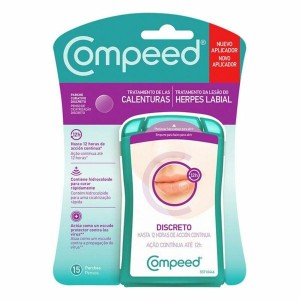 Pflaster für Lippenherpes Compeed Calenturas 15 Stück (15 uds)