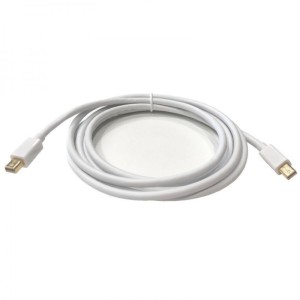 Câble DisplayPort 3GO CMDPMDP-2M Blanc 2 m