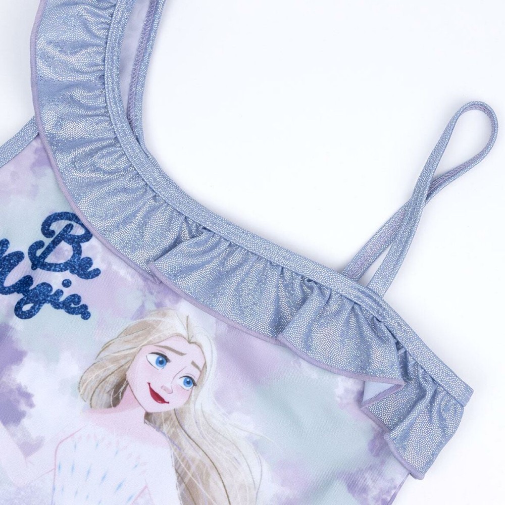 Maillot de Bain Fille Frozen Bleu