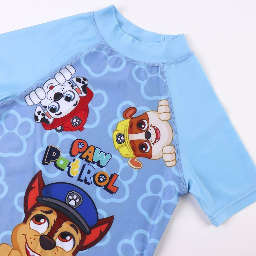 Bade-T-Shirt The Paw Patrol Blau Hellblau