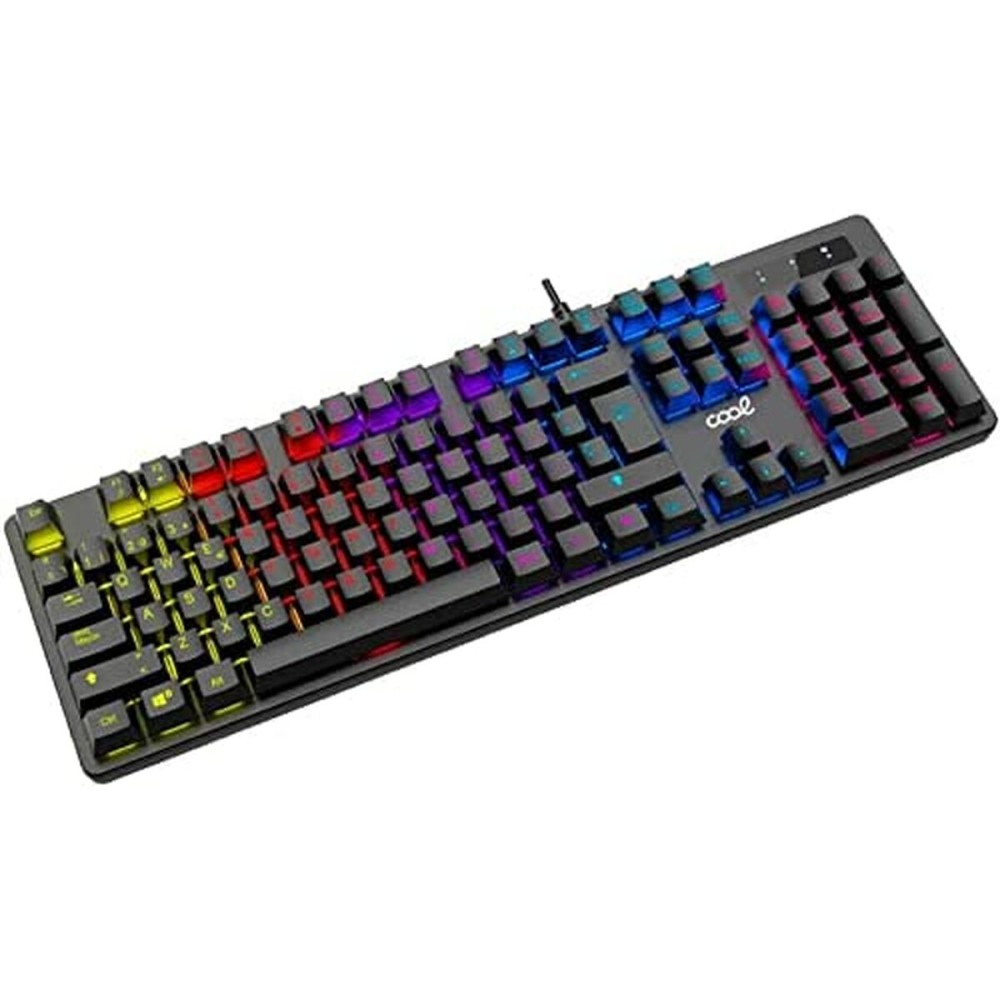 Clavier Cool Austin Noir Espagnol Qwerty RGB