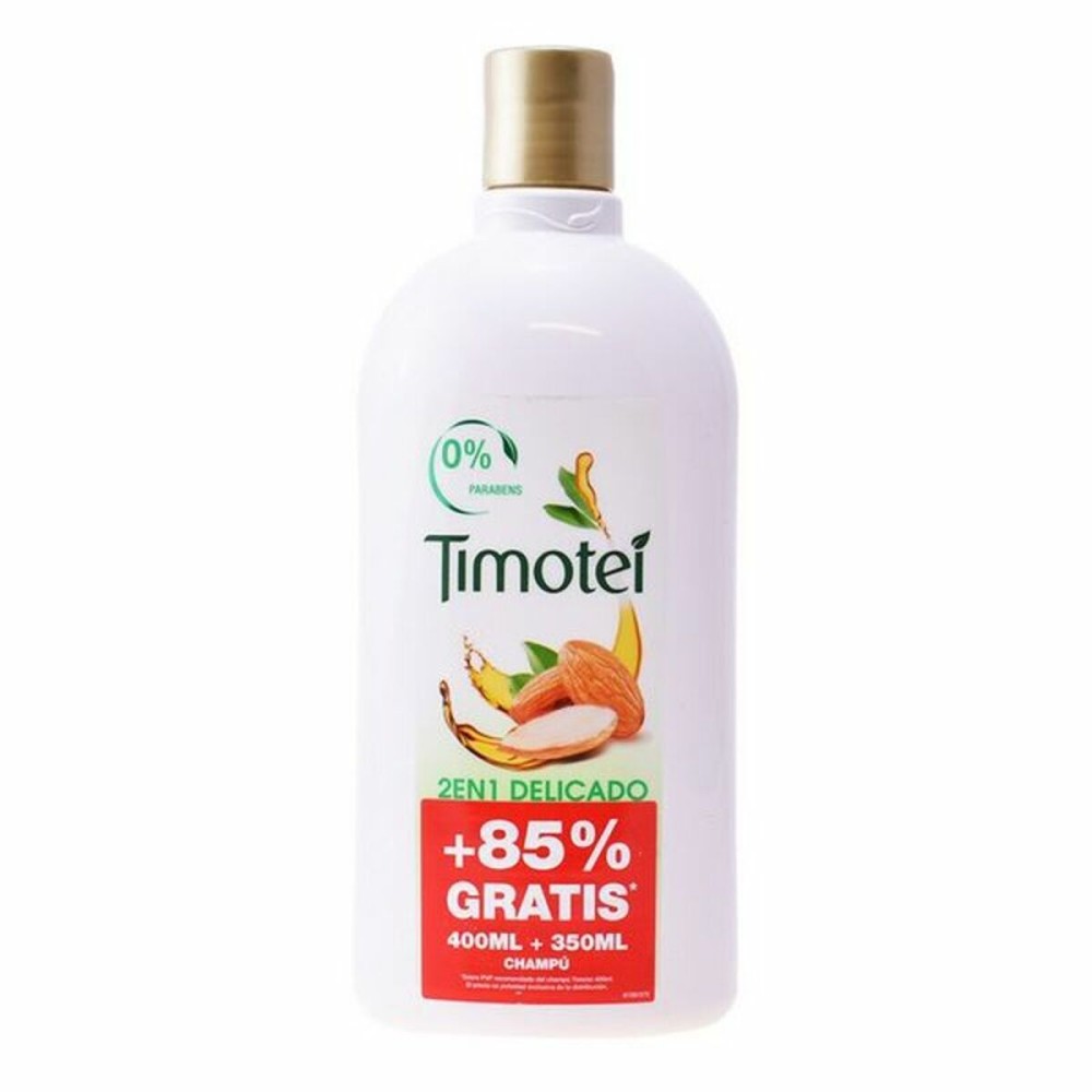 2-in-1 Shampoo and Conditioner Timotei Aceite Almendras Dulces (750 ml) 750 ml