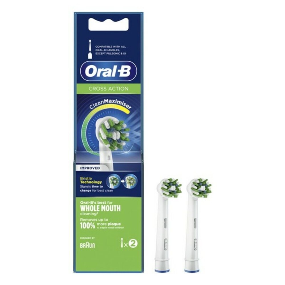 Ersatzkopf Cross Action Oral-B Cross Action 2 Stück