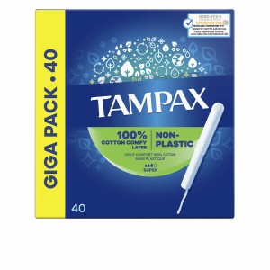 Super Tampons Tampax   40 Units