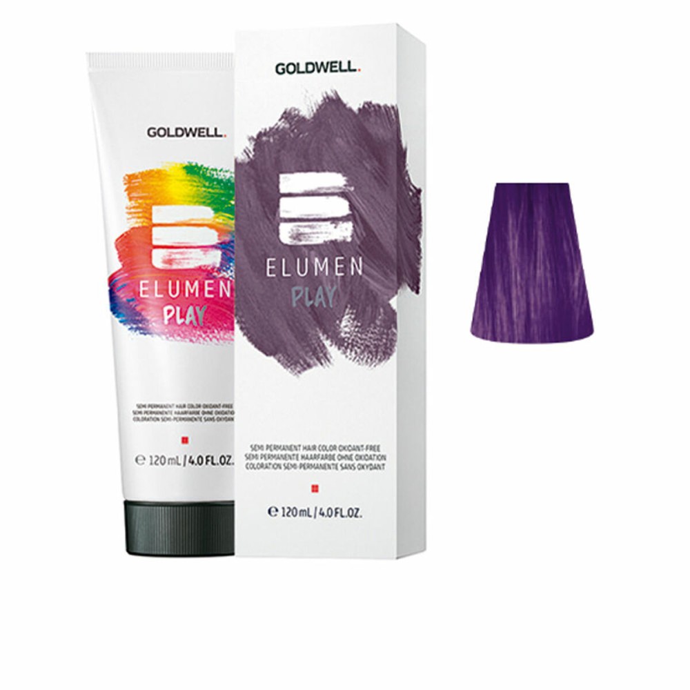 Couleur Semi-permanente Goldwell ELUMEN PLAY Violet 120 ml