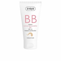 Hydrating Cream with Colour Ziaja Bb Cream Natural Spf 15 50 ml