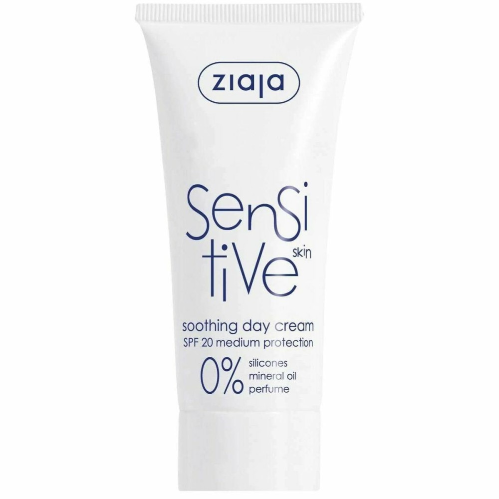 Crème Hydratante pour le Visage Ziaja Sensitive 50 ml (50 ml)