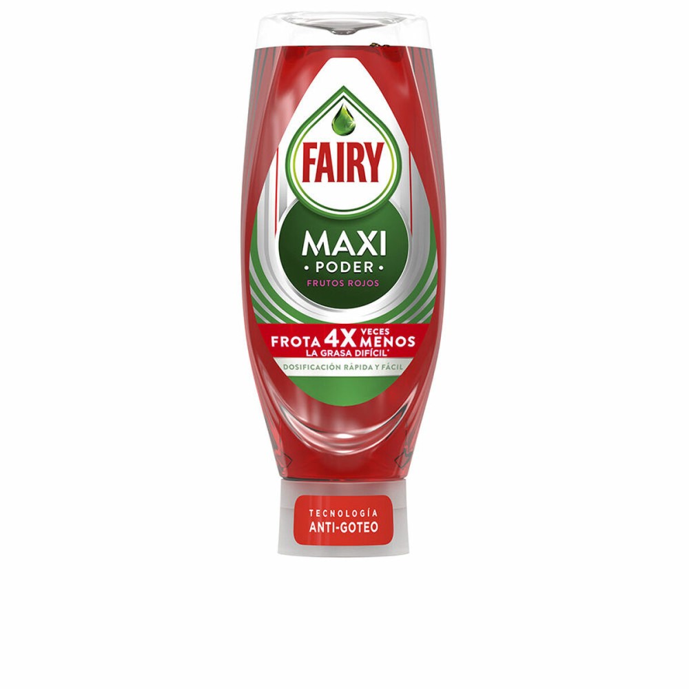 Manual liquid dishwasher Fairy Maxi Poder Red fruits 640 ml