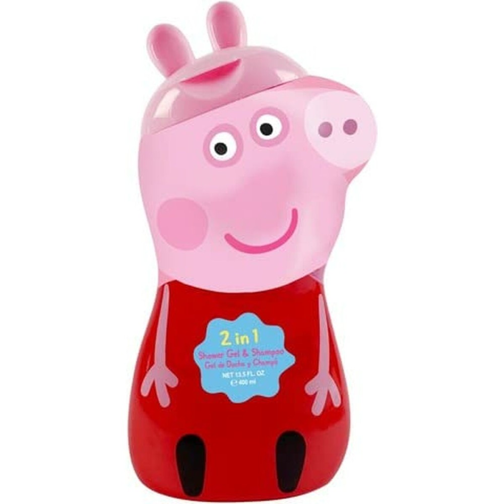 2-in-1 Gel et shampooing Cartoon Peppa Pig (400 ml)