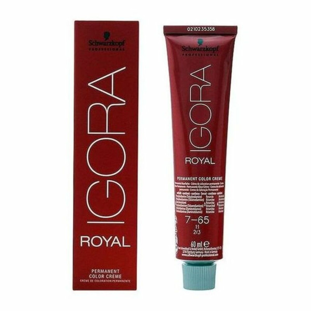 Dauerfärbung Igora Royal Schwarzkopf Igora Royal 7-65 Nº 7-65 Nº 9.0-rubio muy claro Nº 8.0-rubio claro 60 ml