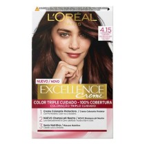 Teinture permanente Excellence L'Oréal Paris Excellence 4.15 Chatain foncé Nº 9.0-rubio muy claro Nº 8.0-rubio claro 192 ml