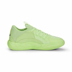 Basketballschuhe für Erwachsene Puma Court Rider Chaos Neongrün