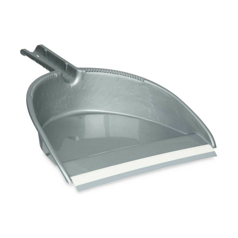 Dustpan Hand Silver Plastic (23 x 33 x 7,5 cm) (24 Units)