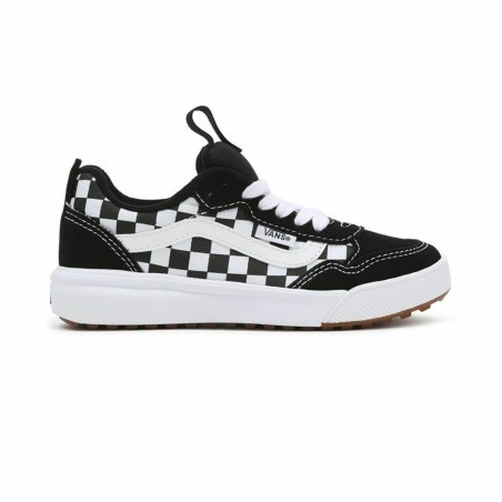 Jungen Sneaker Vans Range Exp Checkerboard Weiß Schwarz