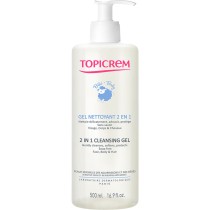 Childen's Gel and Shampoo for Atopic Skin Topicrem Cleansing 2-in-1