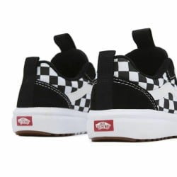 Jungen Sneaker Vans Range Exp Checkerboard Weiß Schwarz