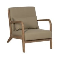 Armchair Beige 66 x 85 x 74 cm