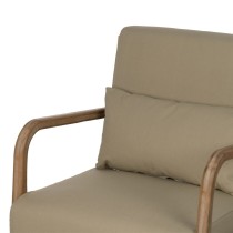 Armchair Beige 66 x 85 x 74 cm