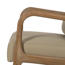 Armchair Beige 66 x 85 x 74 cm