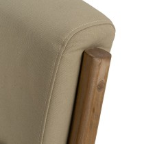 Armchair Beige 66 x 85 x 74 cm