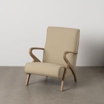 Armchair Beige 57 x 55 x 85 cm