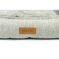 Hundebett Gloria Beige 95 x 75 cm