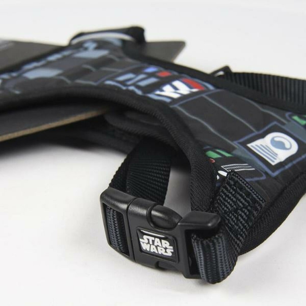 Dog Harness Star Wars Black XXS