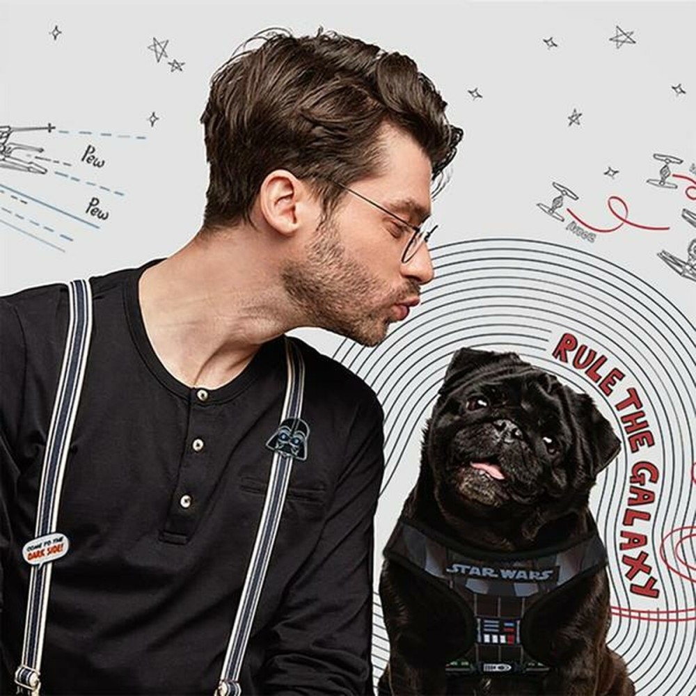 Harnais pour Chien Star Wars Noir XXS