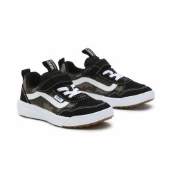 Jungen Sneaker Vans Range Exp V Schwarz Militärgrün