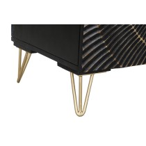 Sideboard DKD Home Decor Black Golden 81 x 45 x 75 cm